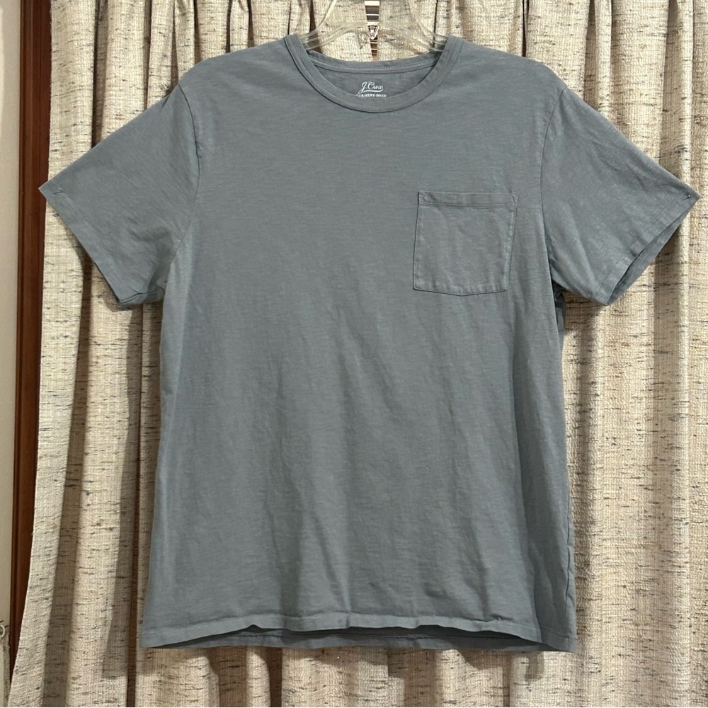 J. Crew Garment-Dyed Slub Cotton Crewneck T-Shirt - XL